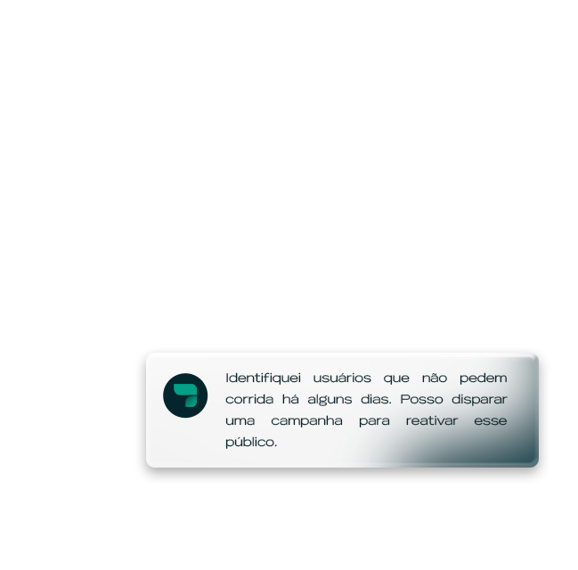 A demanda no centro está acima da média. Posso acionar motoristas disponíveis para cobrir a região agora.
